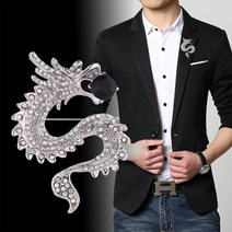 남자 양복 브로치 빈티지 정장뱃지 체인 뱃지 하이 엔드 브로치 스탈 라인 석 체인 술 금속 웨딩 드레스 정장 코사지 칼라 옷깃 핀 남성 액세서리 쥬얼리 럭셔리
