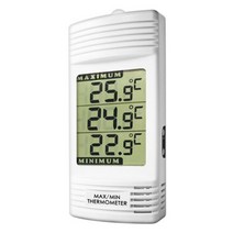 대동상사 디지털 ETI 최고최저온도계 810-120 -20~69.9℃ 건설 힌색 비닐하우스