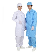 MK 제전방진가운 Y카라 방진가운 방문자가운 방진복 제전복 크린룸가운, 02. SKY_BLUE(하늘색)