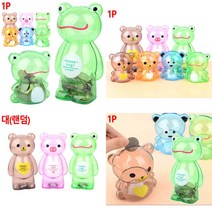 투명 인테리어 팬시 저금통 빈티지저금통 팬시저금통 현금저금통, 대 랜덤