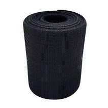 폭 10cm 넓은폭 양면일체형 찍찍이타이 일반형 검정색 1미터, 검정색 10cm x 1M, 1개