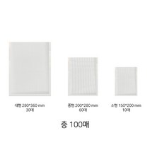매직쉐프 진공포장기 전용파우치 100매, 단일속성