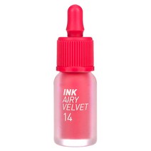 Peripera (페리페라) Ink Airy Velvet Lip Tint 14 Rosy Pink 0.14 oz (4 g)