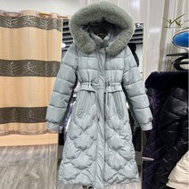 DFMEI 패딩 여동 도톰 빅 퍼 칼라