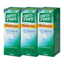 옵티프리 [알콘] 옵티프리 렌즈세척액 리플레니시 300mlx3개, 300ml, 3개
