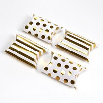 옥수수완충제 종이완충제 친환경포장지 10/20/30Pcs 다채로운 베개 사탕 상자 크래프트 종이 크리스마스 선, 27 Mixed 2 Style_01 10 pcs