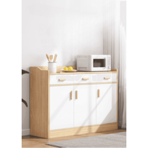 카페 탕비실 셀프바 분리수거함 반납대 서비스테이블, 블랙 120x36x100cm, 1개