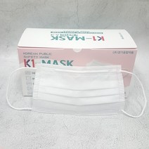 케이원 3붕 mb필터 국산 덴탈마스크 50매, 1개