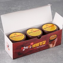 맵지만 오징어젓갈에 날치알듬뿍 넣은 매운비빔젓갈, 기본매운맛, 120g, 3개