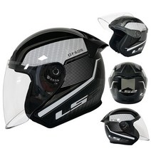 쇼에이 헬멧 풀페이스 시스템 오픈페이스 클래식 agv LS2 OF608 하프 헬멧 오토바이 모토 레이싱 Capacete, 11 OF608 - 11