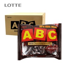 [박스]ABC초콜렛187g 8입, 1개, 1496g