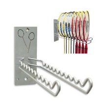 라켓 거치대 걸이대 벽부착형 배드민턴 운동기구 보관, 상세페이지 참조, 상세페이지 참조