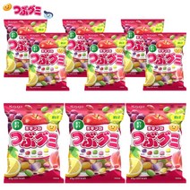 예이니식품 카수가이 쯔부구미 5가지맛 젤리빈 9개(65gx9개) 과일포도사과머스켓복숭아자몽, 9개, 65g