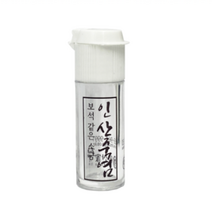 (주)인산가 9회 죽염(6g)/자죽염(6g) 분말 고체 담은 휴대용기/ 인산죽염, 9회 자죽염 분말, 1개, 6g