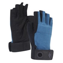 BLACK DIAMOND 블랙다이아몬드 크랙 하프 핑거 글러브 Astral Blue BD801864, XL