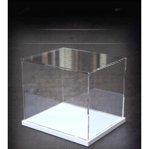 투명 아크릴 피규어 케이스 프라모델 장식장 진열장 보관함, D 10x30CM(길이 x 너비)