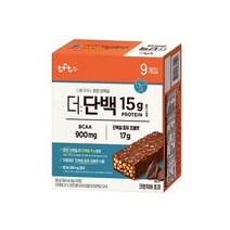 [더단백]프로틴크런치초코바 40g x 9입 빙그레