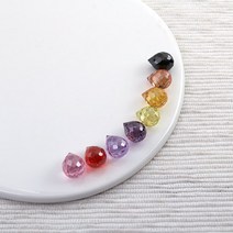 [5907]지르코니아 통통물방울 7x9mm 1개