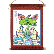 어해도 전통 민화 족자 만들기
