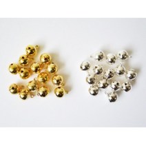 문구랑만들기랑 금방울 은방울 6mm~30mm 금은방울 소리나는 방울, 1봉, 은방울 12mm_(7개입)