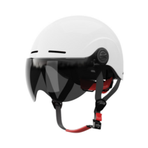 COSYEVNO 자전거헬멧 오토바이헬멧 선글라스 안전충돌방지 45-65cm, 투명렌즈, 화이트