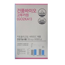 건풍바이오 고투카원 (GO2KA1) 키토올리고당 90정 1박스.YG, 상세페이지 참조, 상세페이지 참조