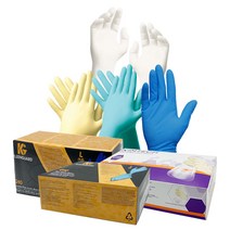 크린가드 라텍스 위생장갑 글러브 G10 나이트릴 100매 S-4313560