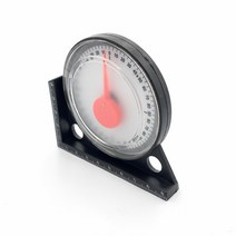 다용도 각도측정기 블랙 세밀 시공 자석 경사계 방수 수준기, 단품