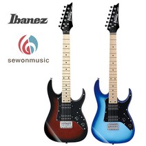 아이바네즈 일렉기타 GRGM21M 주니어 미니사이즈, WNS 월넛선버스트