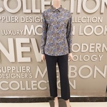 BCBG BCBG NC13 카일 플라워 프린트 블라우스 B2C8B430 (8933639)