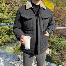 조군샵 조군샵 클페어 양털 카라 패딩자켓_JK3831