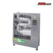 가야 원적외선 튜브히터 KY-095 25평 소형 돈풍기 이동형 난방기 공장 창고 eM