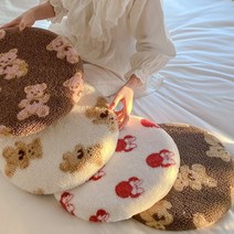 따끈따끈 양털 뽀글이 보온방석