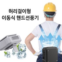 PYHO 휴대용 목걸이형 무소음 선풍기 충전식 보조배터리 탁상용 미니 LED 조명 다기능 초경량 선풍기, 블랙