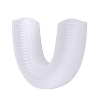 360 도 지능형 자동 음파 칫솔 USB 충전식 모양 4 타이머 블루 라이트, replaceable head, 01 replaceable head