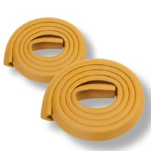 봉봉 모서리보호대 충격흡수 쿠션라인형 2p, bb-우드(Wood)