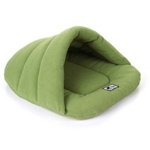 강아지 드라이룸 부드러운 극지 양털 개 침대 겨울 따뜻한 애완 동물 가열 매트 작은 강아지 개집 고양이, 02 green_03 58x48x22cm
