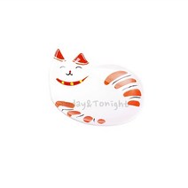 ATT 멜라민 레인보우 고양이 종지 간장 종지 초장기 한정식 일식집 소스 그릇 미니 반찬기 [옵션선택] EG32409M7095, [AT]3인치, 1개