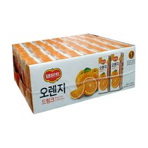 델몬트 오렌지 드링크 190ml X 32입