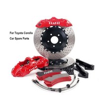 KLAKLE-자동차 디스크 브레이크 캘리퍼 GT6 브레이크 디스크 키트 380x34MM 토요타 코롤라용 예비 부품, 02 GT6 Caliper Only