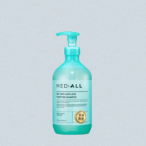 메디올 퓨리파잉비듬샴푸 두피개선 청정 각질 진정 480ml, 480ml 1개, 1개