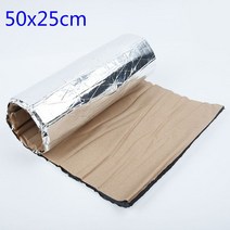 태사테이프 Interior Soundproof Pad Car Deadening Mat Firewall Insulation Noise Insulator Double sided 25c, [01] 주황색