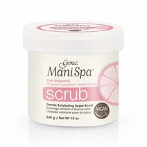 Gena Mani Spa Sugar Scrub Prepares Hand Nails and Cuticles For Great Manicure Treatment 12 Oz USA 미국, 1개