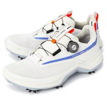 [에코] [코리아정품]2023 바이옴 G5(BIOM) 보아 골프화[화이트&레가타][152