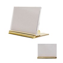 글루텐 골드 아크릴스탠드 - JAPAN / 메뉴꽂이 네임택 가격표 빵진열 베이커리 카페 용품