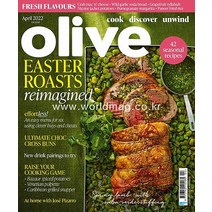 당일발송 Bbc Olive Uk 2022년4월호 (영국 요리잡지 비비씨 올리브 Easter Foasts) Uk2022년4월호