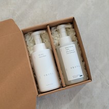 생활공작소 핸드워시 500ml + 베이킹소다 주방세제 세트 크라프트 끈 완포장 (결혼식 개업 돌잔치 프리미엄 돌답례품), 4) 2가지향 골고루 (10개 미만 구매 불가)