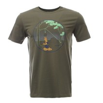 라운드반팔티 MARMOT 마멋 야외 남성 흡습 배한 면 2891583235, 악어 그린 4764 S(유럽 사이즈가 큰 편이다. )