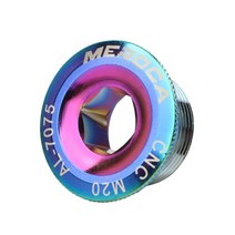 볼트 앙카 너트 하이텐션 나비 근각 무드 번데기 m6 m5 스트롱 가시 무두 서스 풀림방지 m10 mtb 알루미늄 합금 크랭크 나사 자전거 자전거 크랭크 암 고정 크랭크 9, m20 퍼플