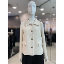 [보브] 브래스 버튼 메탈 트위드 자켓 7122310500 뉴코아일산